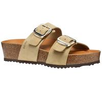 Geox D BRIONIA H A, Sandalia Plana Mujer, Lt Taupe, 39 EU