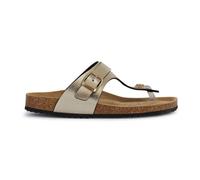 Geox D Brionia K, Chanclas Mujer, Lt Gold, 36 EU