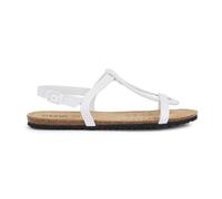 Geox D Brionia Low A, Sandalia Plana, Blanco, 40 EU