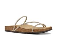 Geox - D BRIONIA R C, Sandalia Plana Mujer, Lt Taupe,