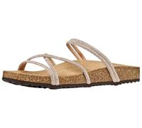 Geox D Brionia R I, Sandalia Plana Mujer, Rosa, 41 EU