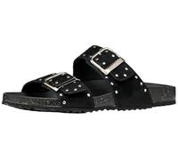 Geox D Brionia R I, Sandalias Planas Mujer, Black, 41 EU