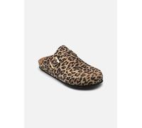Geox Sandalias planas para mujer D Brionia R J, color natural, talla 36 EU