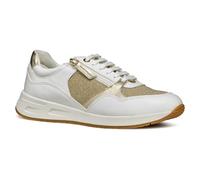 Geox Zapatillas D Bulmya B para Mujer, Lt Gold White, 39 EU