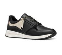 Geox Zapatillas D Bulmya para Mujer, Color Negro, Talla 40 EU, Negro, 40 EU