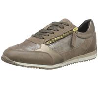 Geox D Calithe A, Mocasines Mujer, Dk Taupe, 38 EU