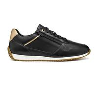 Geox D Calithe, Zapatillas Mujer, Negro, 36 EU