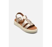 Geox D CAMALEI B, Sandalia Plana Mujer, Lt Gold, 39 EU
