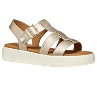 Geox Sandalia plana D CAMALEI Mujer Oro y bronce Talla 36