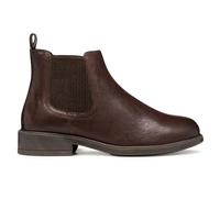 Geox D Catria, Bota de Tobillo Mujer, marrón Oscuro, 38.5 EU