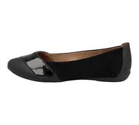 Geox D Charlene, Ballet Flat Mujer, Negro, 36 EU