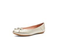 Geox - D Charlene C, Bailarinas Planas Mujer, Lt Gold,