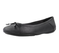 Geox D Charlene C - Zapatos Planos Tipo Ballet para Mujer, Black, 39 EU