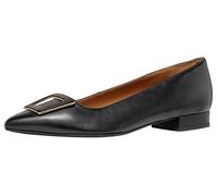 Geox D Charyssa C - Zapatos Planos Tipo Ballet para Mujer, Black, 2 UK