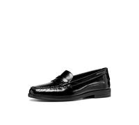 Geox D Cloridie, Mocasines Mujer, Negro, 36.5 EU
