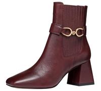 Geox D Coronilla D, Bota de Tobillo Mujer, Rojo Vino, 38.5 EU