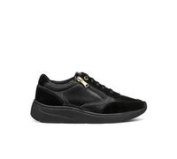 Geox D Cristael E, Zapatillas Mujer, Negro, 39 EU