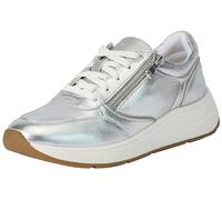 Geox D Cristael E, Zapatillas Mujer, Plata, 38 EU