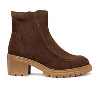 Geox D Damiana, Bota de Tobillo Mujer, marrón Oscuro, 38.5 EU