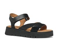 Geox D DANDRA 40 B, Sandalia Mujer, Black, EU