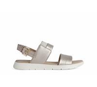 Geox D Dandra B, Sandalias para Mujer, Beige (Champagne) , 37 EU