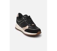 Geox D Desya A, Zapatillas Mujer, Black Lt Gold, 40 EU