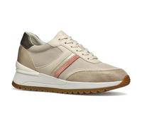 Geox D Desya A, Zapatillas Mujer, Lt Taupe Lt Gold, 38 EU