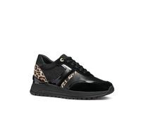 Geox D Desya A, Zapatillas Mujer, Blk Antelope, 37 EU