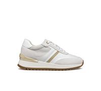 Geox D Desya A, Zapatillas Mujer, Oro Blanco, 38 EU