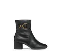 Geox D Eleana B, Bota de Tobillo Mujer, Negro, 38 EU