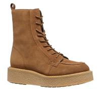 Geox D Elidea B, Bota de Tobillo Mujer, Dk Camel, 37 EU