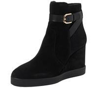 Geox D Elidea Wedge A, Bota de Tobillo Mujer, Negro, 36 EU