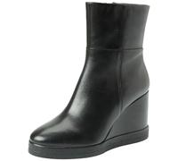 Geox D Elidea Wedge B, Bota de Tobillo Mujer, Negro, 38 EU