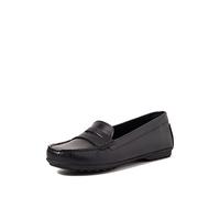 Geox D Elidia A, Mocasines para Mujer, Negro (Black), 36 EU