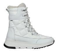 Geox D Falena B Abx B, Botines para Mujer, Multicolor (White/Off White), 40 EU