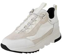 Geox D Falena B Abx C, Sneakers para Mujer, Multicolor (White/Off White), 40 EU