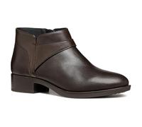 Geox D Felicity B, Bota de Tobillo Mujer, marrón Oscuro, 39.5 EU