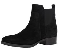 Geox D Felicity, Barco Ankle Mujer, Schwarz, 35 EU