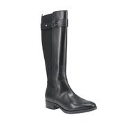 Geox D Felicity, Botas Altas hasta la Rodilla, Negro, 39 EU