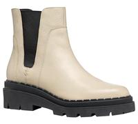 Geox D Felleny C, Bota de Tobillo Mujer, Lt Taupe Black, 34.5 EU
