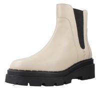 Geox D Felleny C, Bota de Tobillo Mujer, Lt Taupe Black, 40 EU