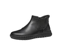 Geox D Flextride Plus B, Chelsea Barco Mujer, Negro, 39 EU