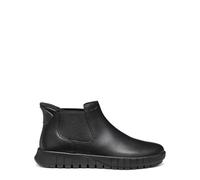 Geox D Flextride Plus B, Chelsea Barco Mujer, Negro, 41 EU