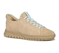 Geox D Flextride Plus C, Zapatillas Mujer, Cream Crystal, 37 EU