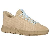 Geox D FLEXTRIDE Plus C Zapatillas para Mujer, Color Crema/Cristal, Talla 38 EU