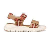 Geox D Flextride S C, Sandalias con Cuña Mujer, Beige Brick, 41 EU