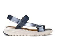 Geox D Flextride S D, Sandalia de cuña Mujer, Navy Avio, 41 EU