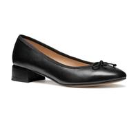 Geox - D FLORETIA A, Bailarinas Planas Mujer, Black,