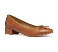 Geox - D FLORETIA A, Bailarinas Planas Mujer, Ochre,