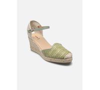 Geox - D GELSA LOW E, Sandalia de cuña Mujer, Mint,